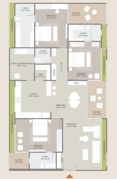 Floor Plan the prime trinity Floor Plan Floor Plan