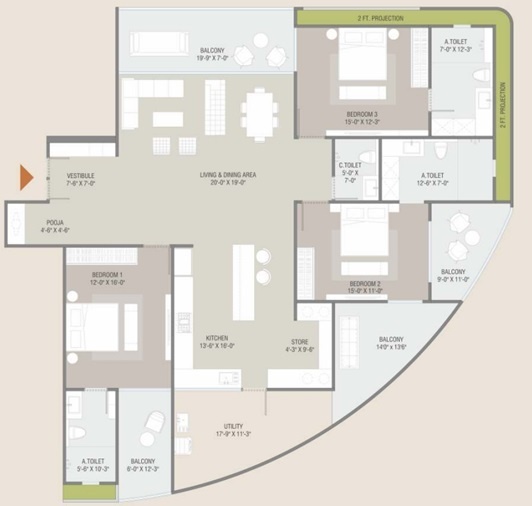 Floor Plan the prime trinity Floor Plan Floor Plan