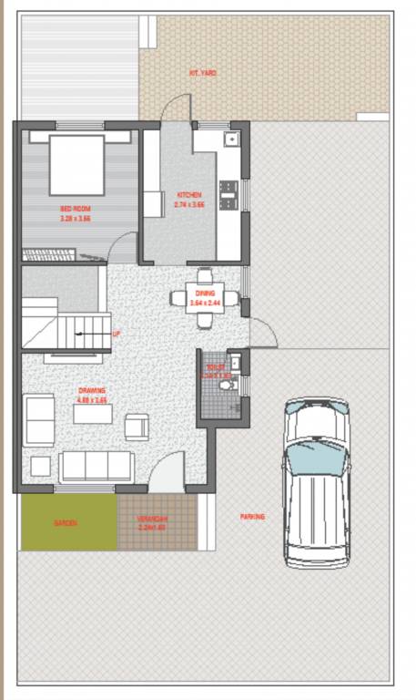  aishwarya iii Floor Plan Ground Floor Plan
