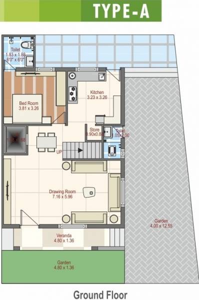  neelkanth-green-bunglow Floor Plan Ground Floor Plan