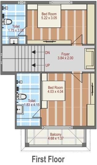  neelkanth green bunglow Floor Plan First Floor Plan