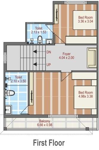  neelkanth green bunglow Floor Plan First Floor Plan