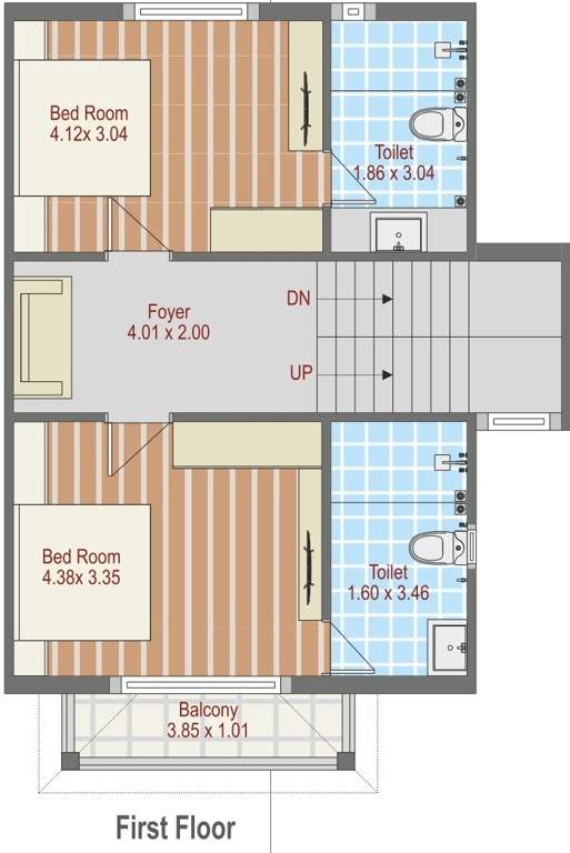  neelkanth green bunglow Floor Plan First Floor Plan