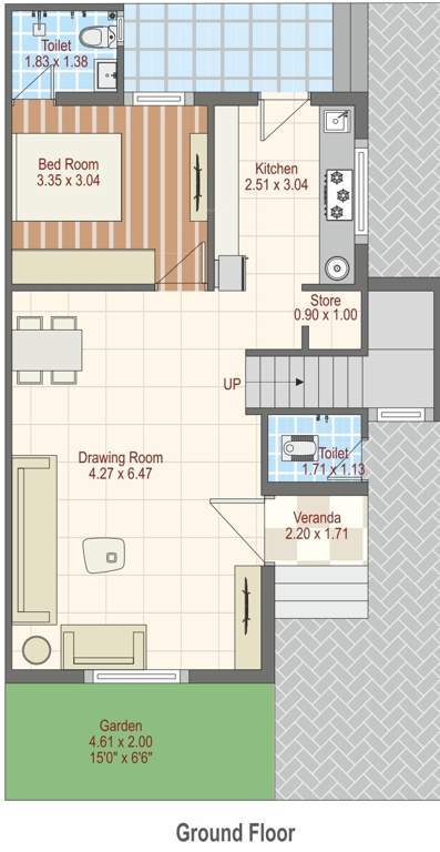  neelkanth green bunglow Floor Plan Ground Floor Plan