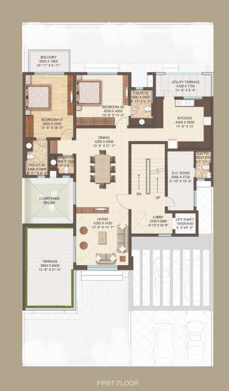 international city Floor Plan First Floor Plan