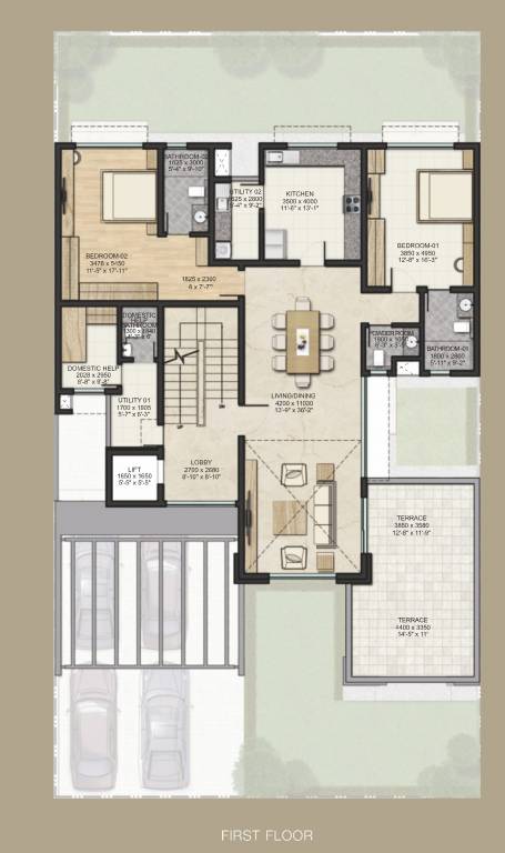 international city Floor Plan First Floor Plan