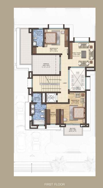 international city Floor Plan First Floor Plan