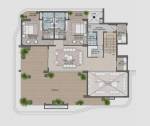 Upper Level Duplex Plan  one-world-pinnacle Floor Plan Upper Level Duplex Plan