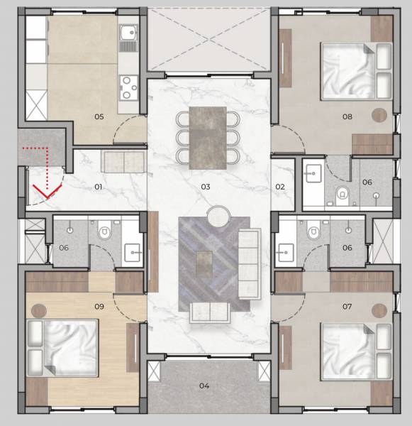 veena Floor Plan Floor Plan