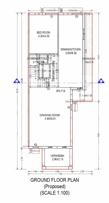  kiaan aquila Floor Plan Ground Floor Plan