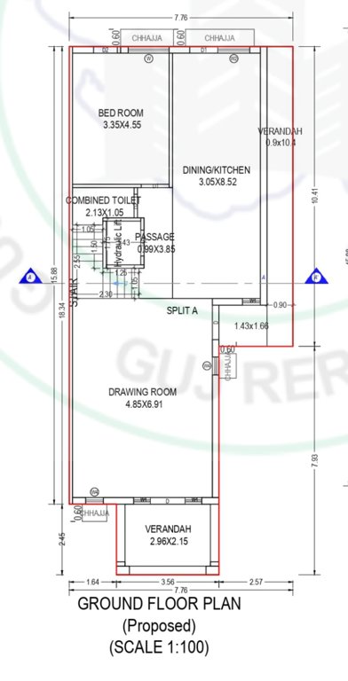  kiaan aquila Floor Plan Ground Floor Plan