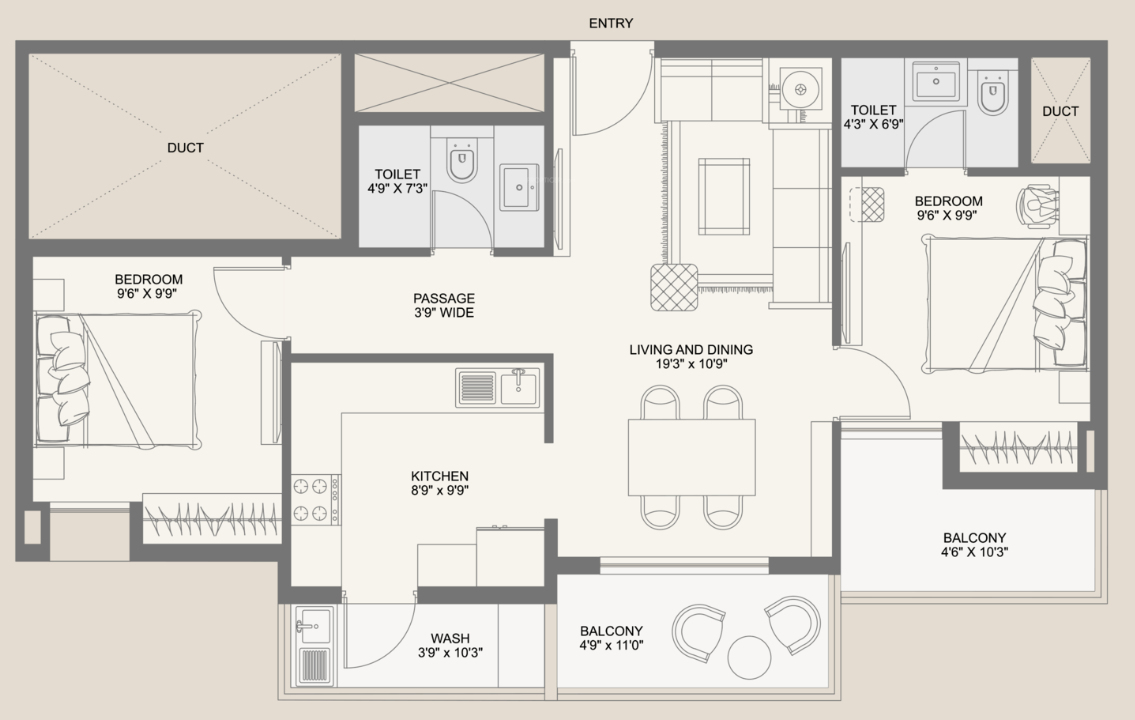 Floor Plan woods ville Floor Plan Floor Plan