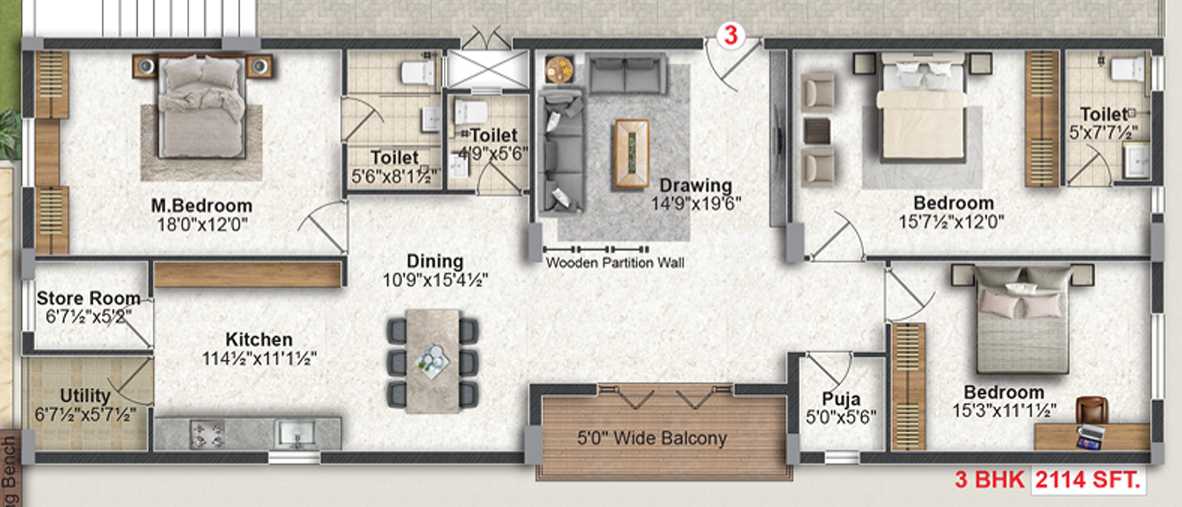 Floor Plan green oaks block d Floor Plan Floor Plan