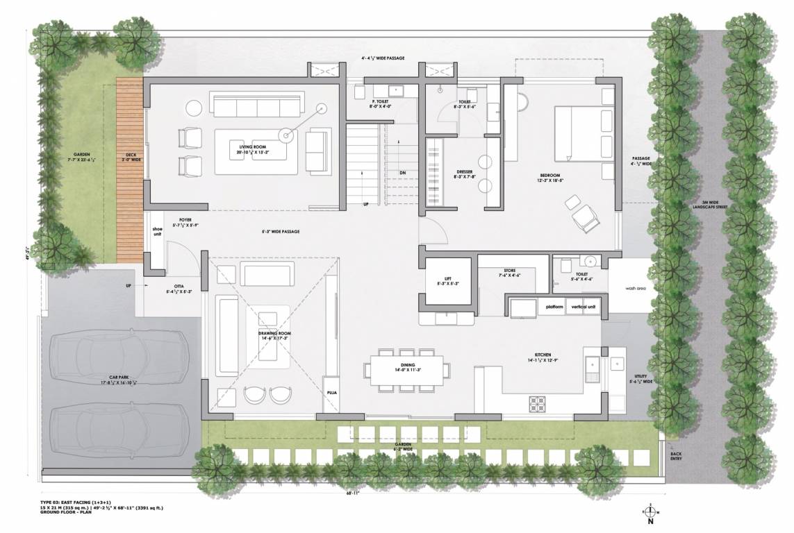 bhaavbhumi Floor Plan Ground Floor Plan