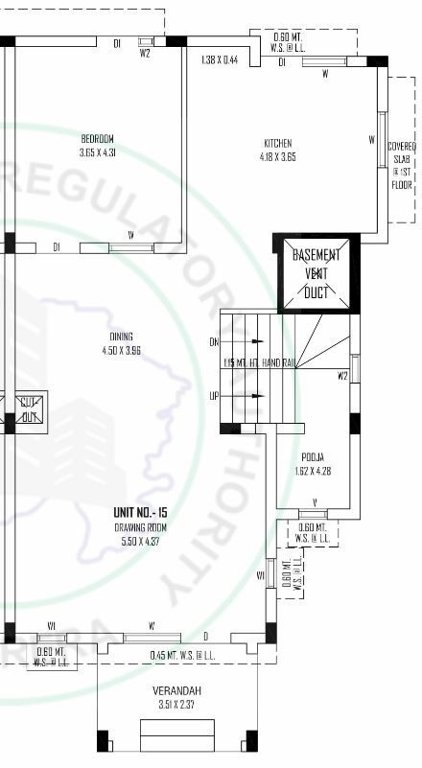  sahajanand vaikunth bunglows Floor Plan Ground Floor Plan