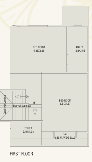  akshar aroma Floor Plan First Floor Plan