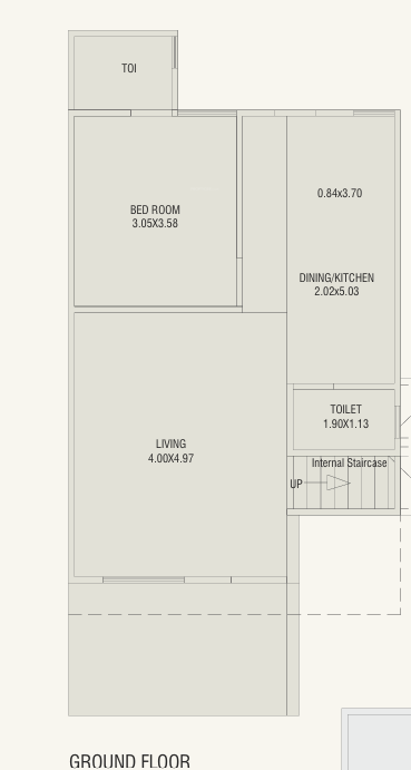  akshar aroma Floor Plan Ground Floor Plan
