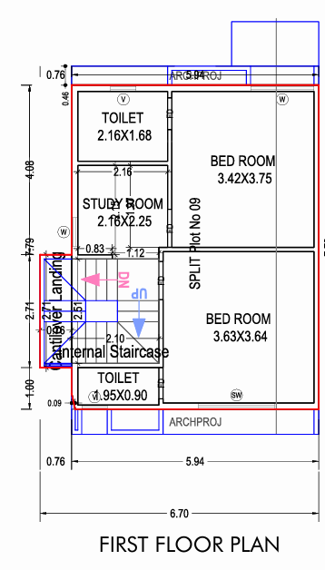 samruddhi shrey ii Floor Plan First Floor Plan