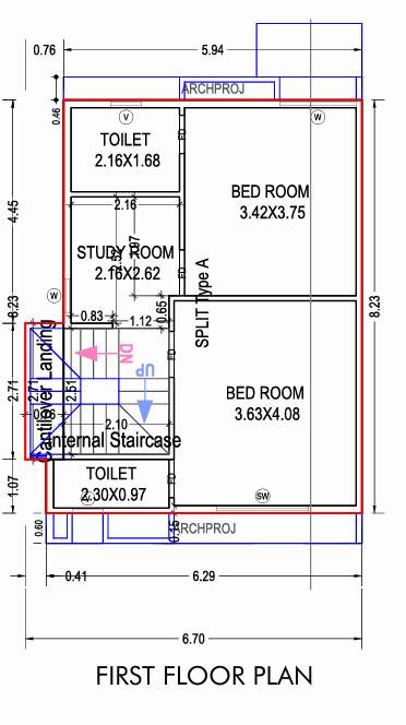 samruddhi shrey ii Floor Plan First Floor Plan