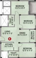  magnolia-vishnupriya Floor Plan Floor Plan