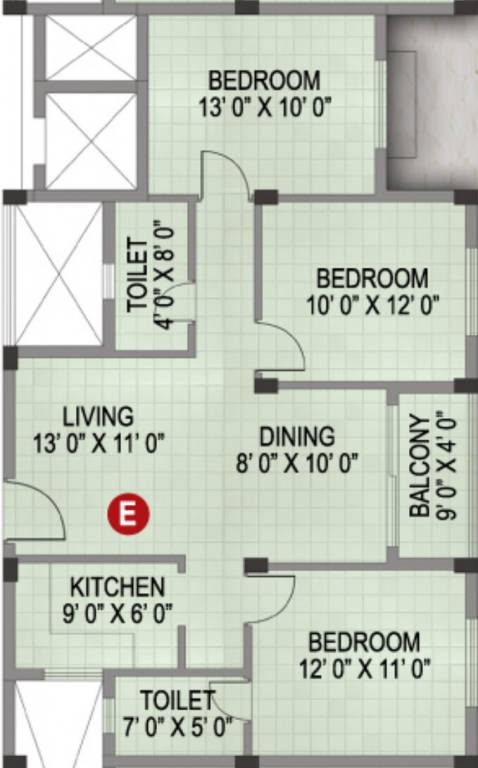  magnolia vishnupriya Floor Plan Floor Plan