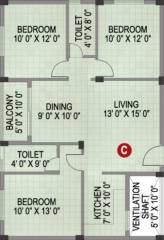  magnolia-vishnupriya Floor Plan Floor Plan