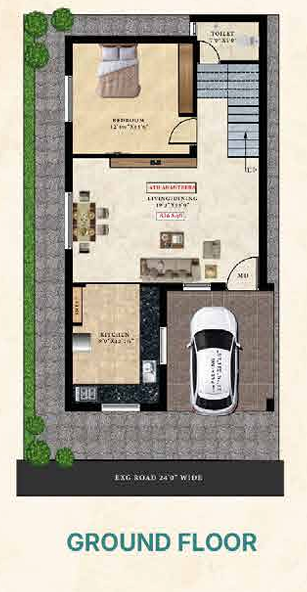  ath ananterra Floor Plan Ground Floor Plan