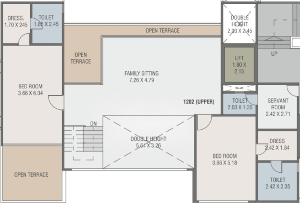 Upper Level Duplex Plan fairmont Floor Plan Upper Level Duplex Plan