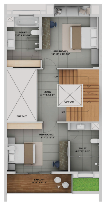  botanica Floor Plan First Floor Plan