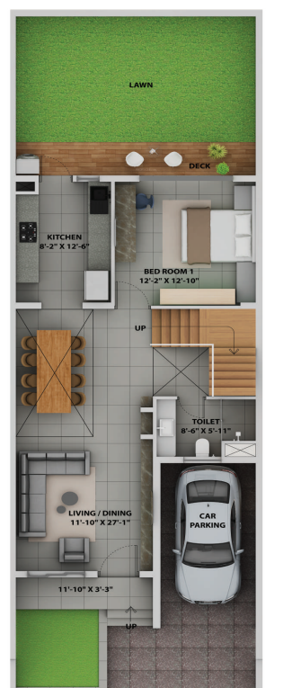  botanica Floor Plan Ground Floor Plan