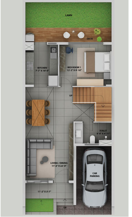  botanica Floor Plan Ground Floor Plan