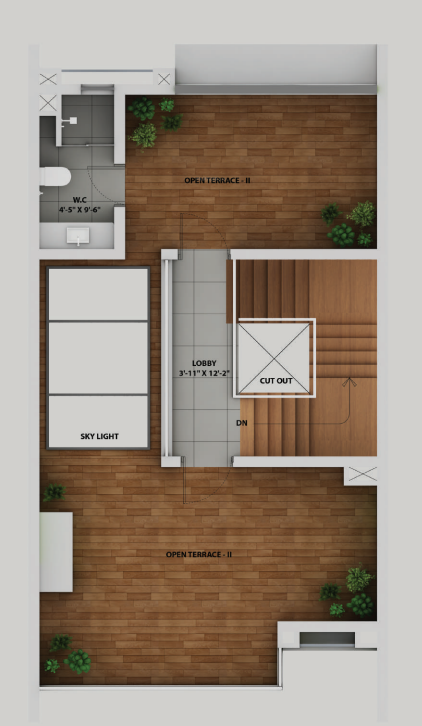  botanica Floor Plan Second Floor Plan