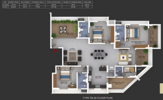  the-feather Floor Plan Floor Plan