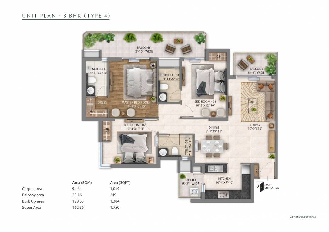 wave eden Floor Plan Floor Plan