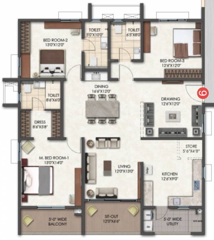 Floor Plan rise Floor Plan Floor Plan
