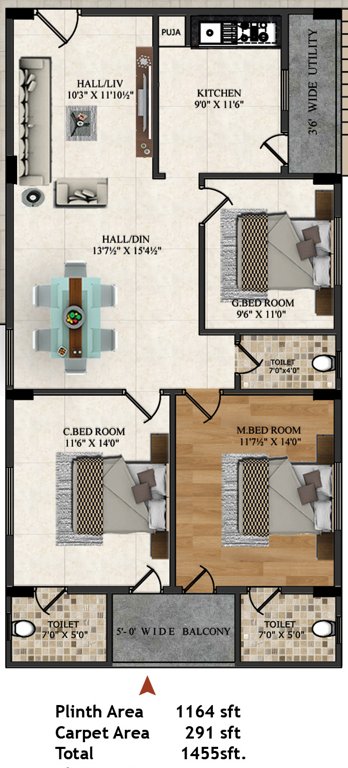  heights Floor Plan Floor Plan