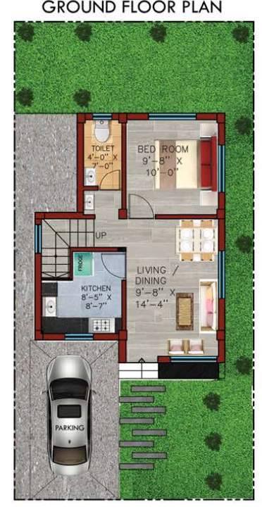  vriddhi fresco fountain city Floor Plan Ground Floor Plan