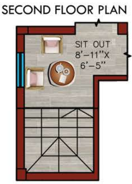 Second Floor Plan vriddhi fresco fountain city Floor Plan Second Floor Plan