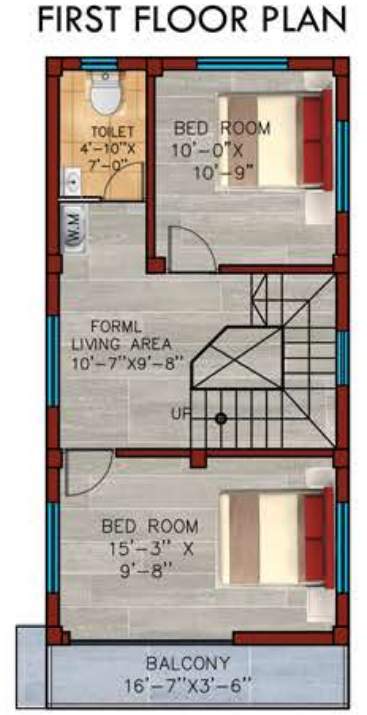  vriddhi fresco fountain city Floor Plan First Floor Plan