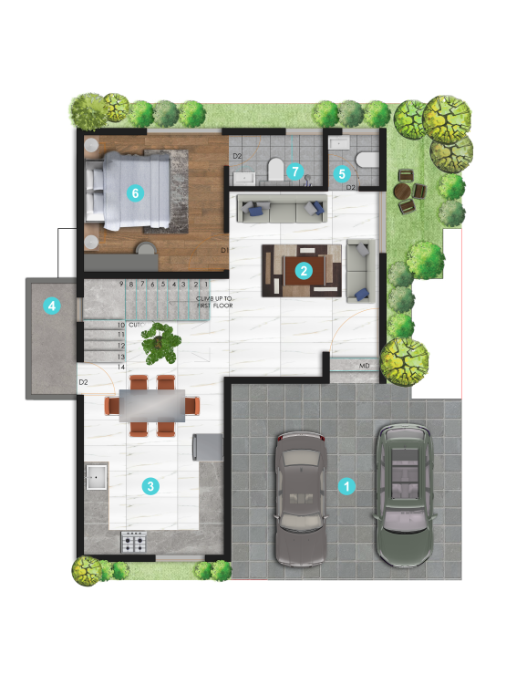  silverwoods Floor Plan Ground Floor Plan