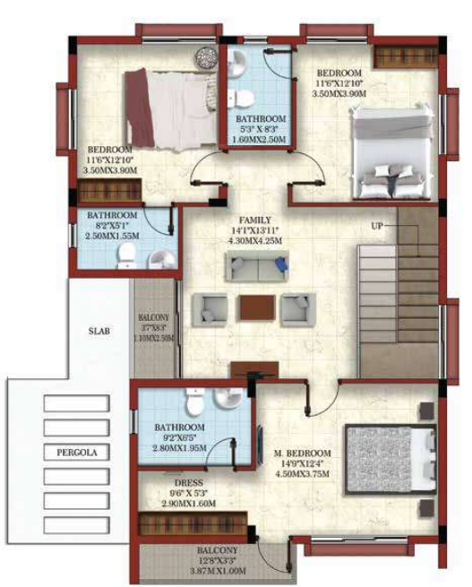  eternia ii Floor Plan First Floor Plan