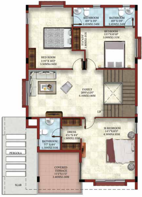 eternia ii Floor Plan First Floor Plan