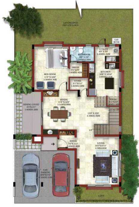  eternia ii Floor Plan Ground Floor Plan