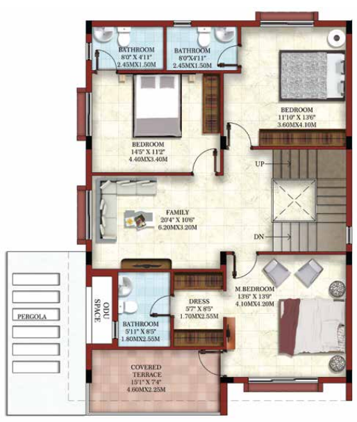  eternia ii Floor Plan First Floor Plan