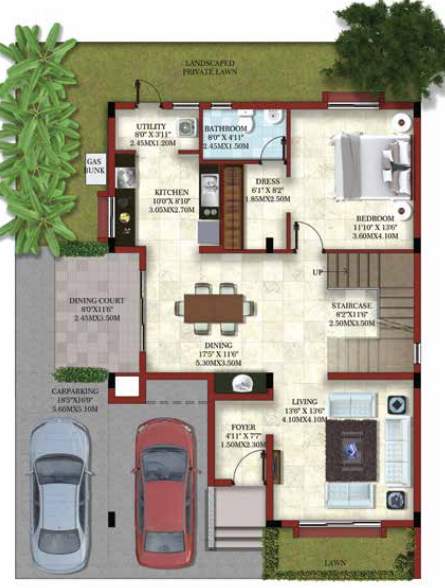  eternia ii Floor Plan Ground Floor Plan