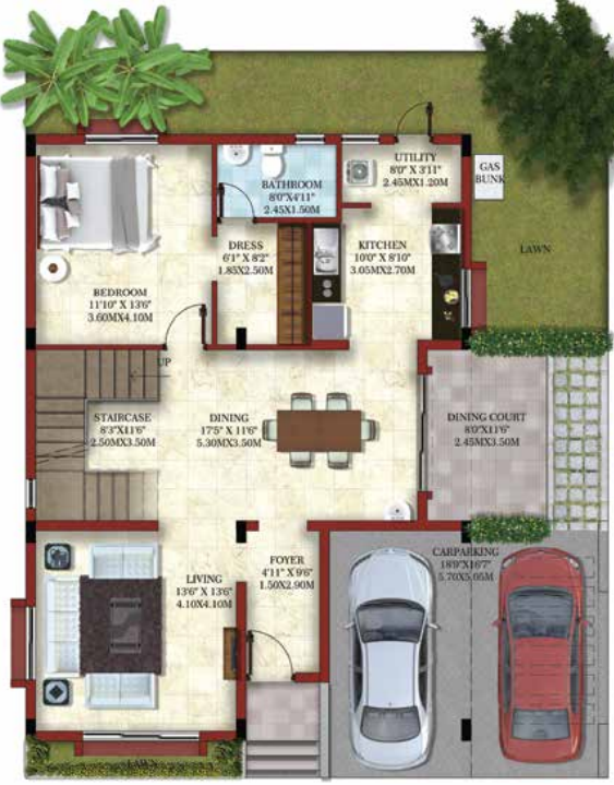  eternia ii Floor Plan Ground Floor Plan