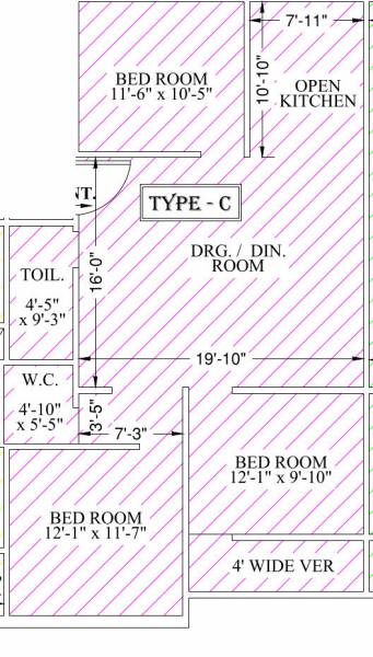  loknath-apartment Floor Plan Floor Plan