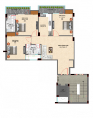  metro-view-apartment Floor Plan Floor Plan