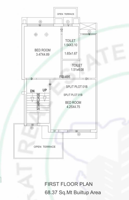 meridian majesty Floor Plan First Floor Plan