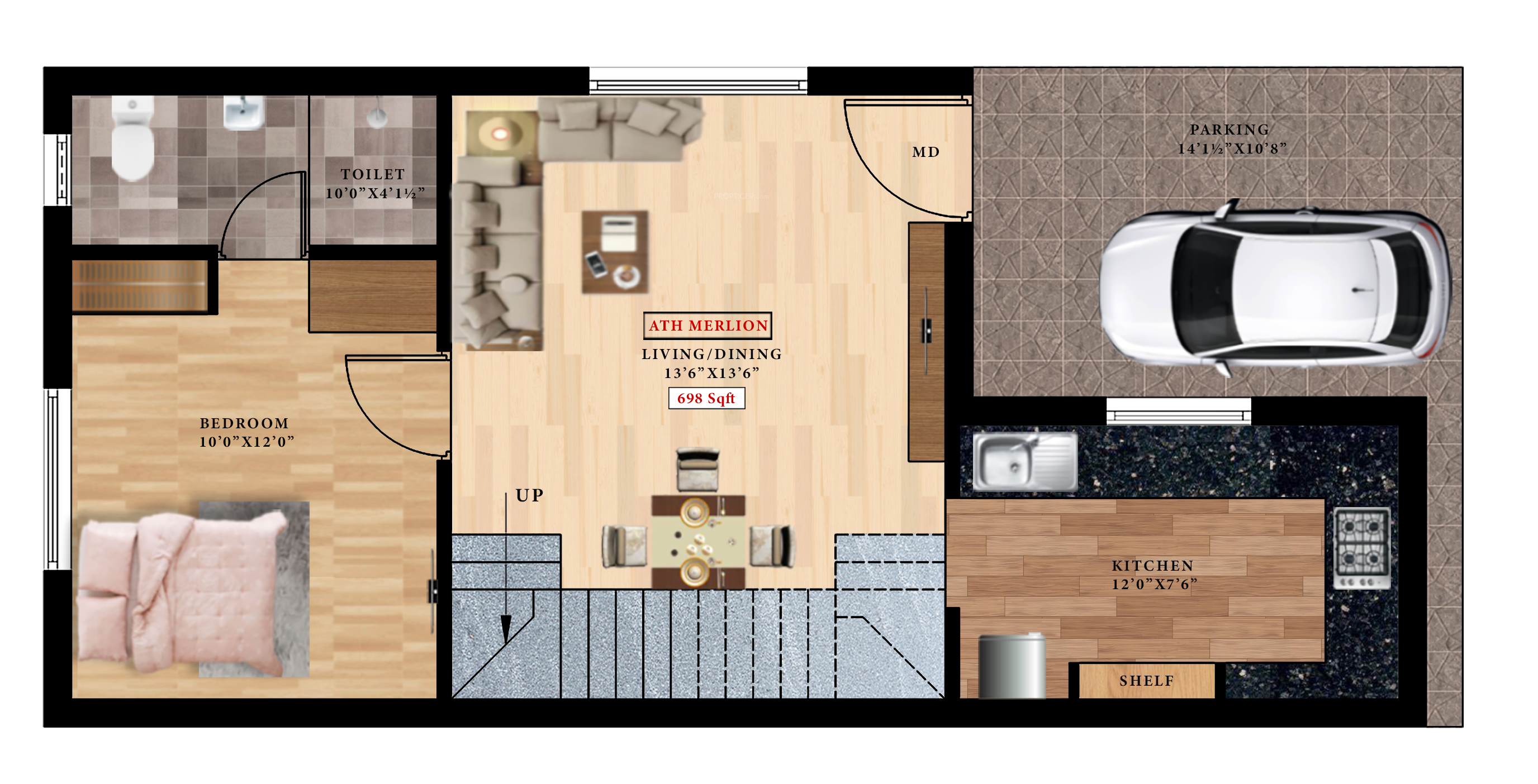 ath merlion Floor Plan Ground Floor Plan